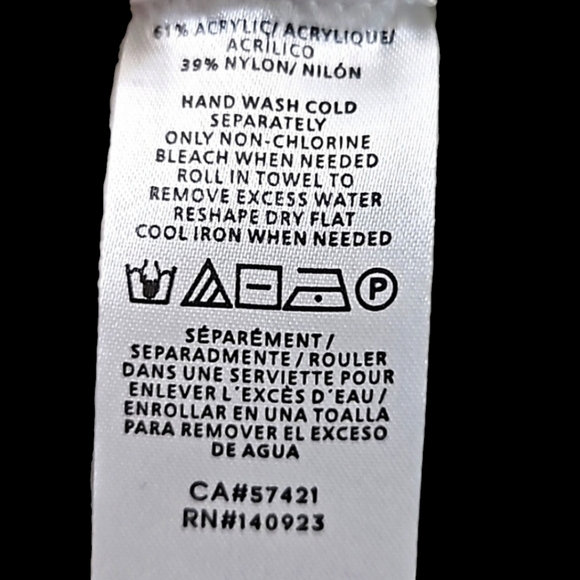 Ann Taylor Crewneck Button-Shoulder Detail 3/4 Sleeve Sweater Size Small - Picture 12 of 14